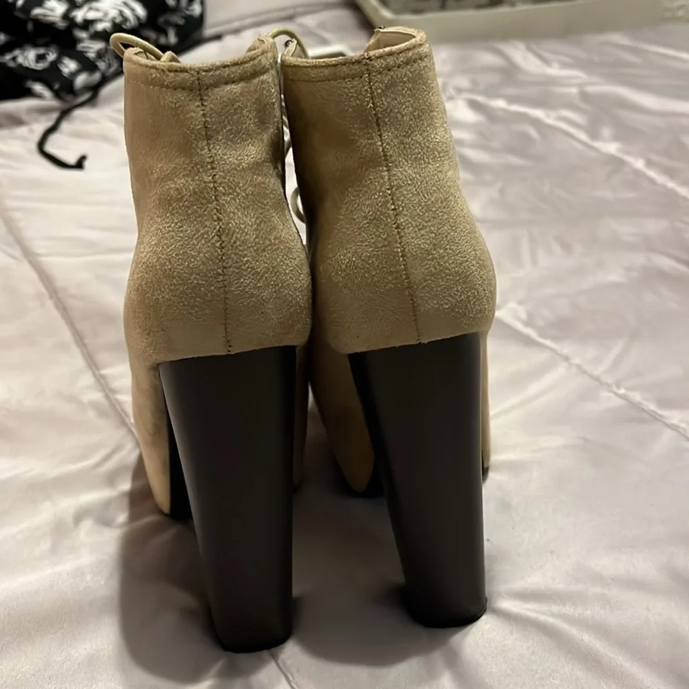 Nude Booties - Picture 4 of 7